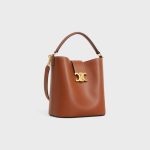 MEDIUM LOUISE BAG IN SMOOTH CALFSKIN TAN - Image 2